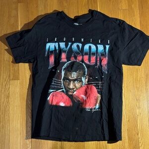 Mike Tyson Zumiez Black and Red Graphic Tee